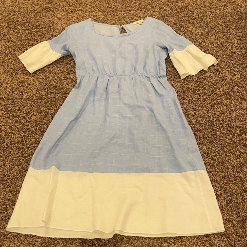 Hailey and Co dress but I bought it at twirl. Size small. Tag is breaking off